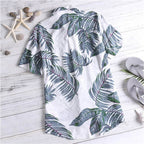 Men's Fit Cotton Floral Hawaiian Shirt