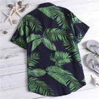 Men's Fit Cotton Floral Hawaiian Shirt