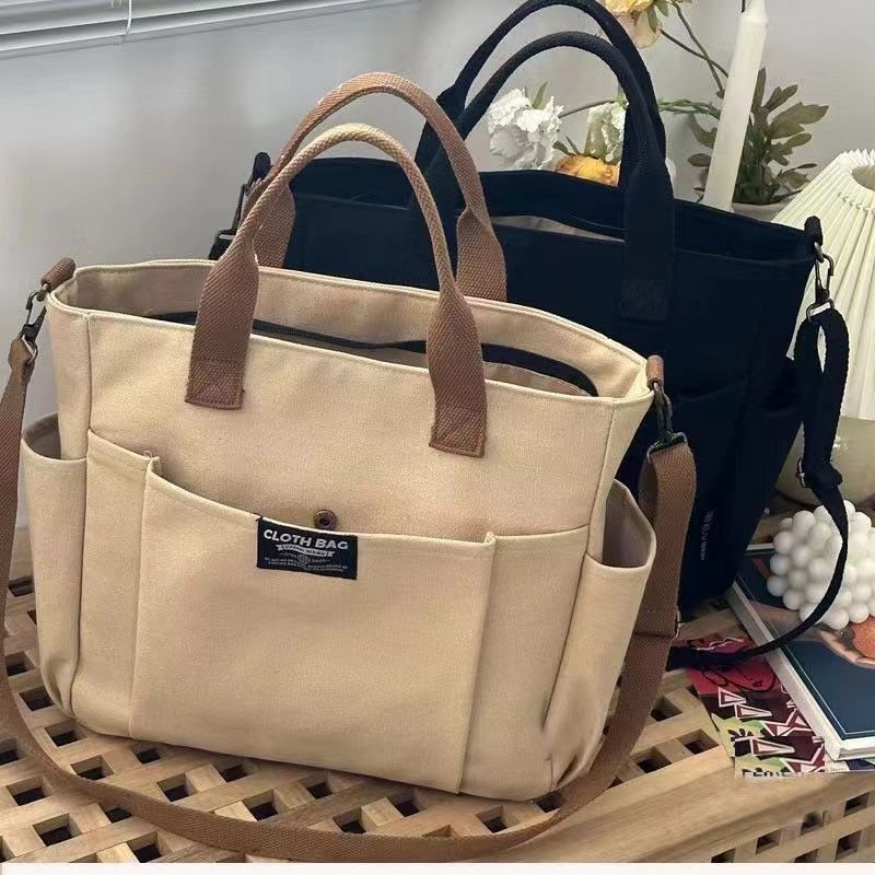 Large Capacity Shoulder Canvas Bag